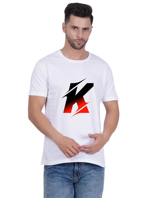 round neck printed unisex t-shirt - 20398211 - Very Small Image - 1