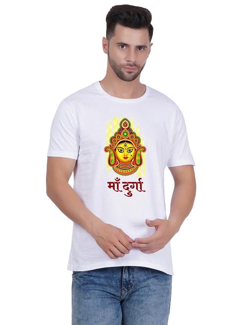 round neck printed unisex t-shirt - 20398269 - Very Small Image - 1