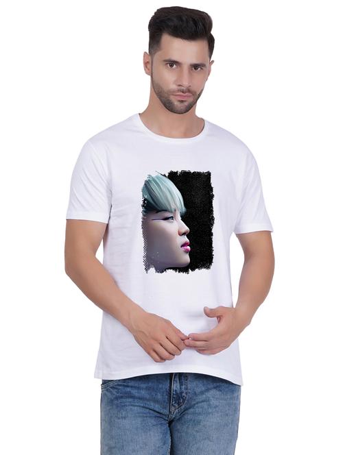 unisex round neck graphic printed regular t-shirt - 20398340 - Very Small Image - 1
