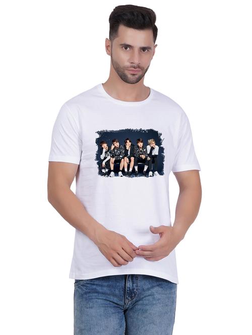unisex round neck graphic printed regular t-shirt - 20398341 - Very Small Image - 1