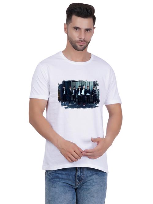 unisex round neck graphic printed regular t-shirt - 20398347 - Very Small Image - 1