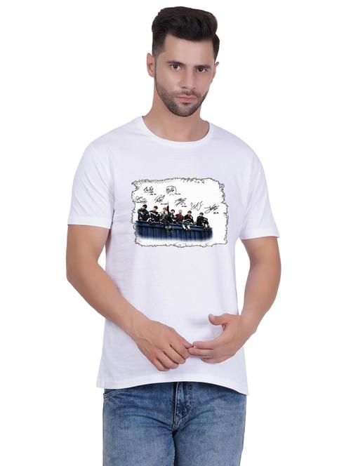 unisex round neck graphic printed regular t-shirt - 20398353 - Very Small Image - 1