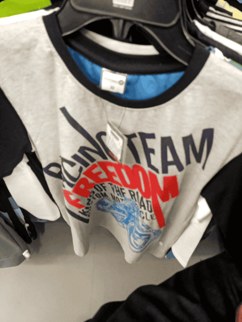 multi colored cotton blend tshirt - 20399540 - Very Small Image - 1
