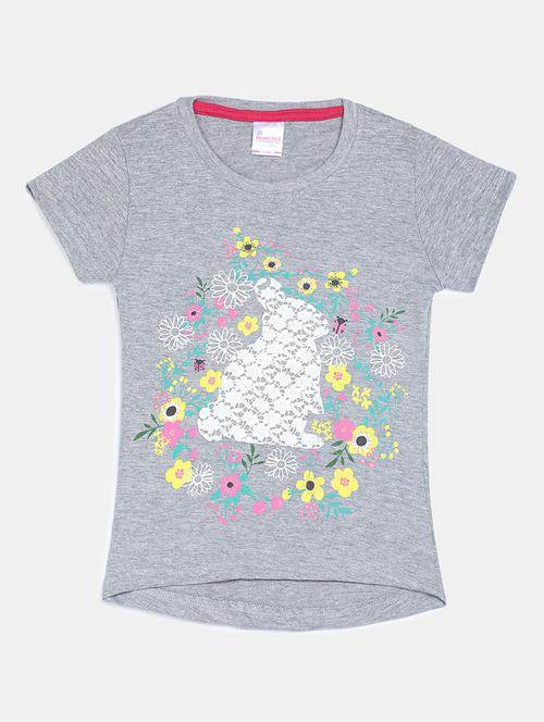 multi colored cotton blend tee - 20401201 - Very Small Image - 1
