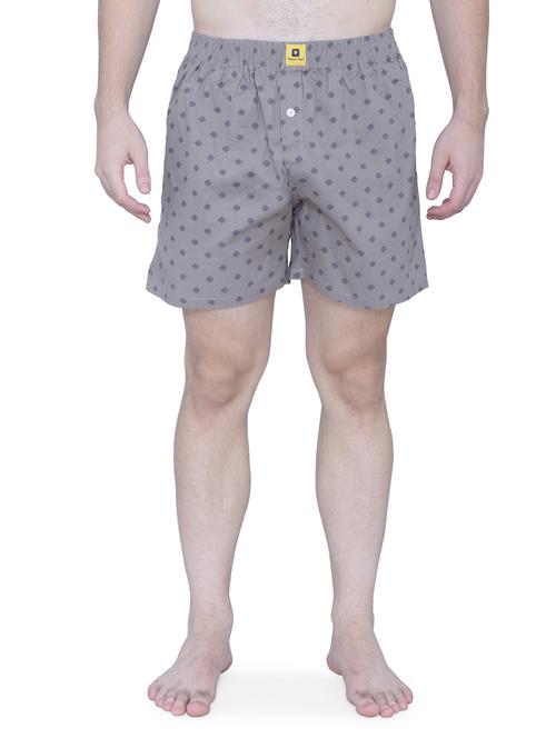 men's regular fit printed boxers - 20404274 - Very Small Image - 1