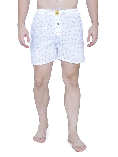 men's regular fit printed boxers - 20404299 - Very Small Image - 1