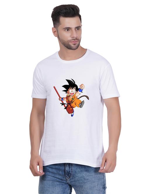 men round neck graphic print t-shirt - 20405244 - Very Small Image - 1