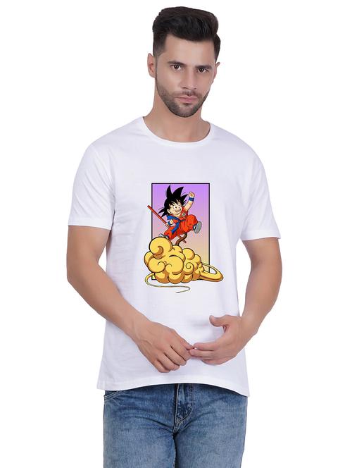 men round neck graphic print t-shirt - 20405256 - Very Small Image - 1