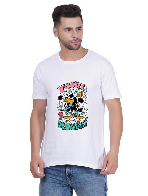 white polyester tshirt - 20405273 - Very Small Image - 1