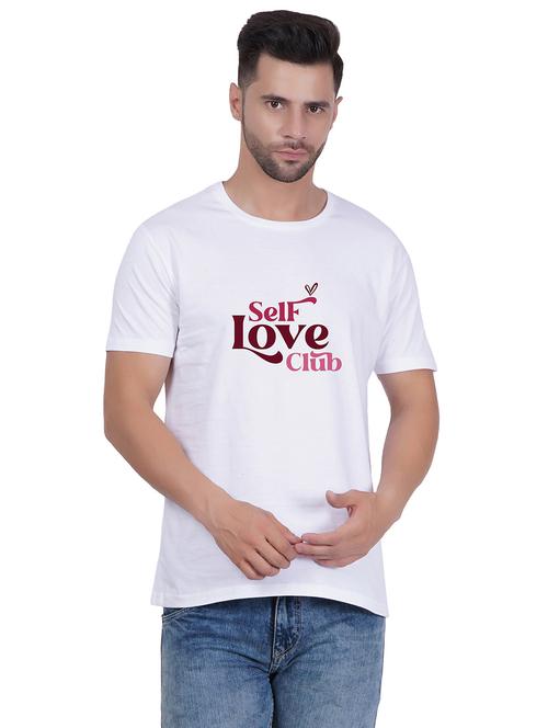 men round neck typographic printed regular t-shirt - 20405351 - Very Small Image - 1