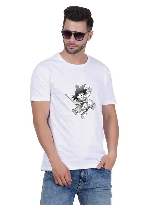 men round neck graphic printed regular t-shirt - 20405394 - Very Small Image - 1