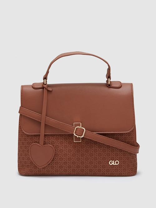women texture leatherette handbag - 20405837 - Very Small Image - 1