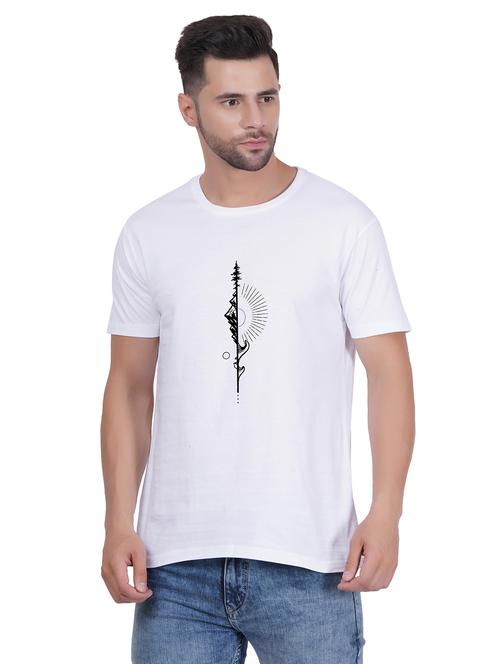 unisex round neck graphic printed regular t-shirt - 20406612 - Very Small Image - 1