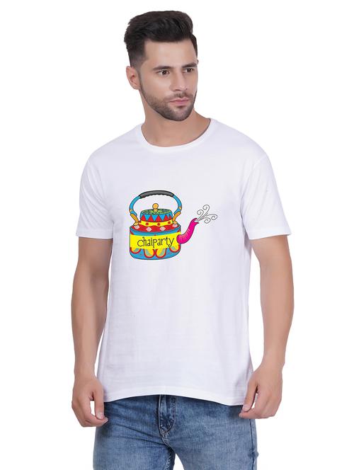 unisex round neck graphic printed t-shirt - 20406615 - Very Small Image - 1
