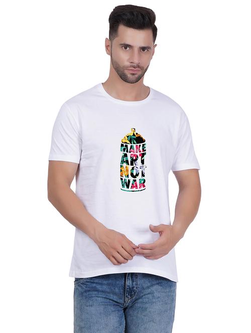 unisex round neck graphic printed t-shirt - 20406628 - Very Small Image - 1