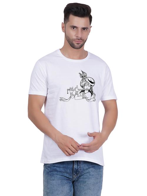 unisex round neck graphic printed t-shirt - 20406652 - Very Small Image - 1