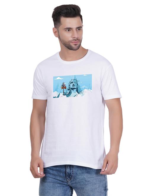 unisex round neck graphic printed t-shirt - 20406658 - Very Small Image - 1