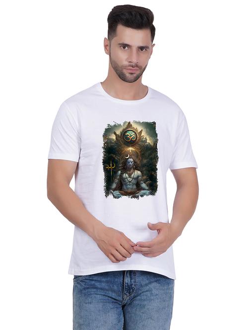 unisex round neck graphic printed regular t-shirt - 20406670 - Very Small Image - 1