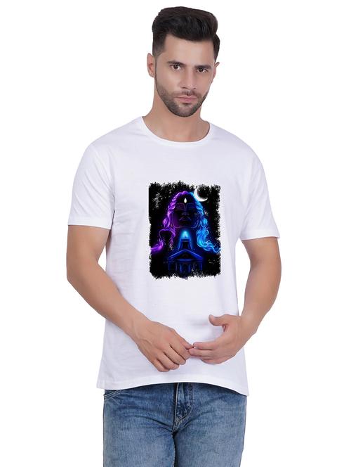 unisex round neck graphic printed regular t-shirt - 20406672 - Very Small Image - 1