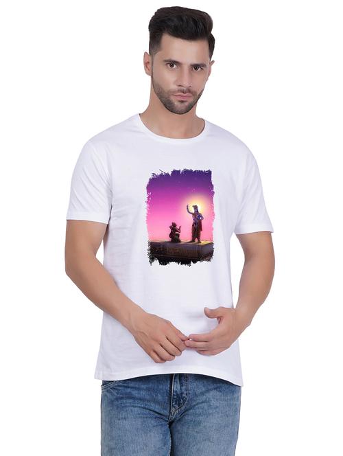 unisex round neck graphic printed regular t-shirt - 20406681 - Very Small Image - 1