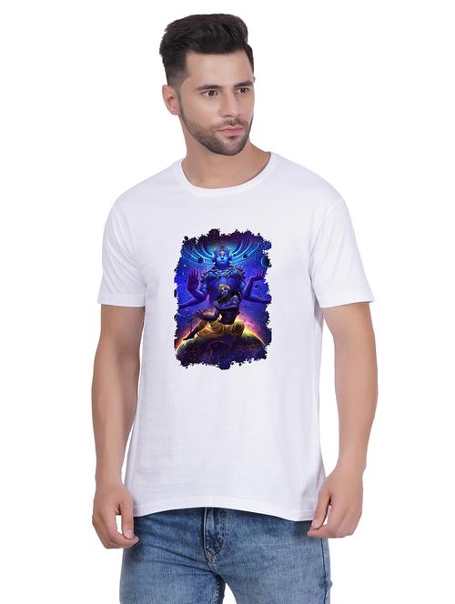 unisex round neck graphic printed regular t-shirt - 20406683 - Very Small Image - 1
