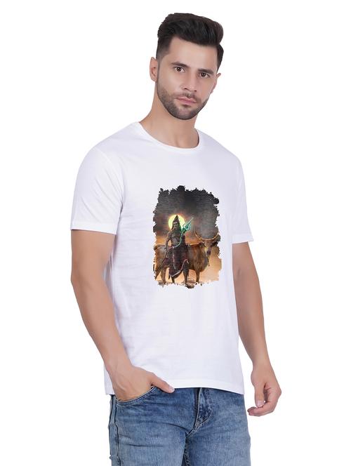 unisex round neck graphic printed regular t-shirt - 20406684 - Very Small Image - 1
