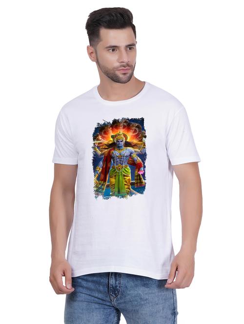 unisex round neck graphic printed regular t-shirt - 20406689 - Very Small Image - 1