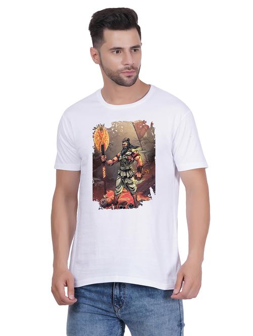 unisex round neck graphic printed regular t-shirt - 20406692 - Very Small Image - 1