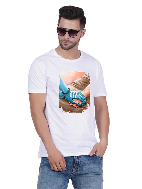 unisex round neck graphic printed regular t-shirt - 20406698 - Very Small Image - 1