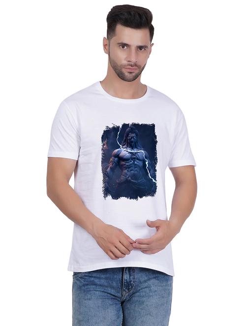 unisex round neck graphic printed regular t-shirt - 20406701 - Very Small Image - 1
