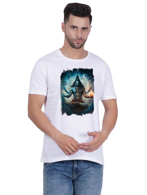 unisex round neck graphic printed regular t-shirt - 20406708 - Very Small Image - 1