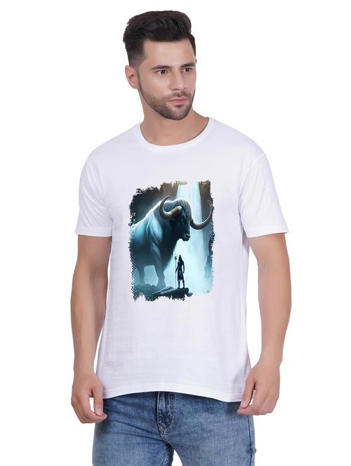 unisex round neck graphic printed regular t-shirt - 20406709 - Very Small Image - 1