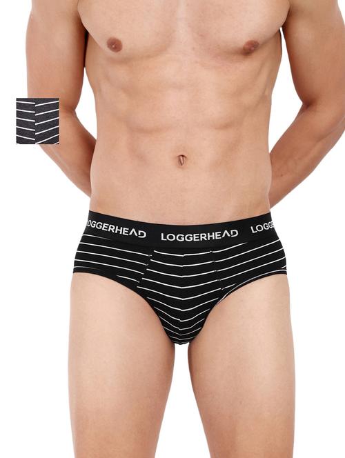 pack of 2 hipster briefs - 20408116 - Very Small Image - 1