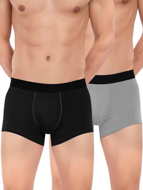 men pack of 2 solid trunks - 20408476 - Very Small Image - 1