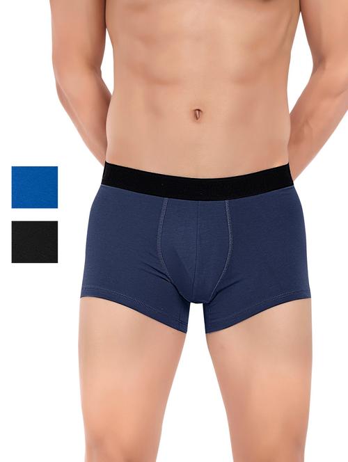 men pack of 3 solid trunks - 20408479 - Very Small Image - 1