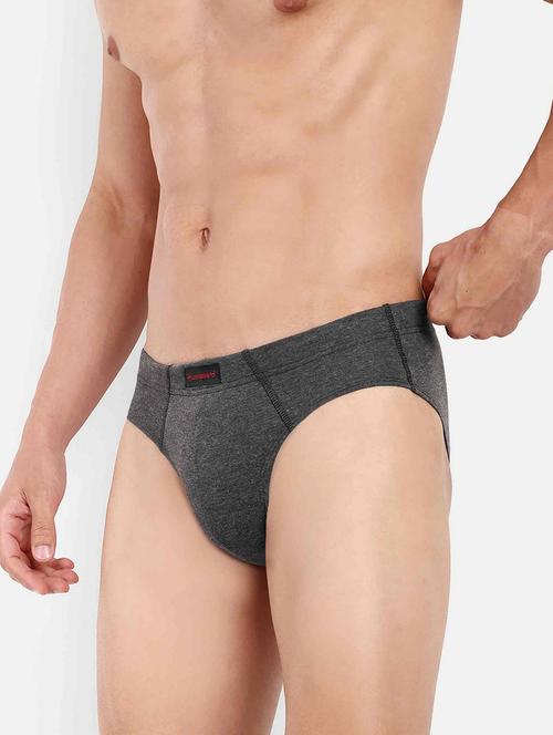 grey solid hipster brief - 20408591 - Very Small Image - 1