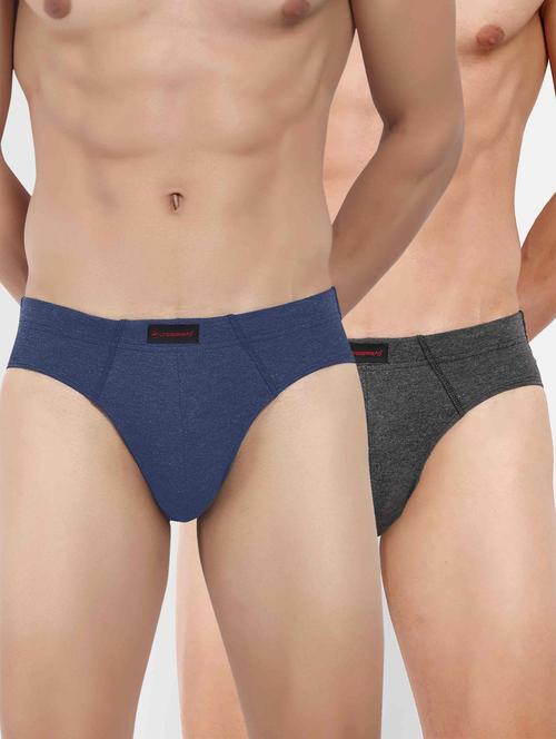 men pack of 2 solid hipster briefs - 20408594 - Very Small Image - 1