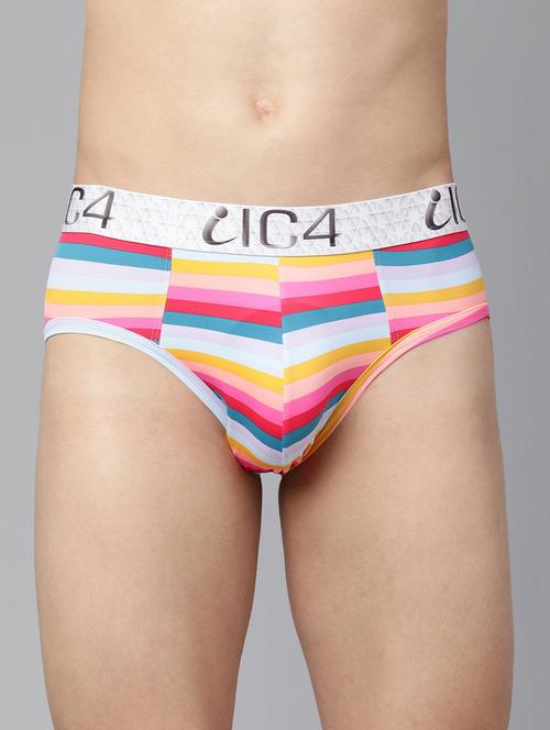 multicolor cotton lycra hipster briefs - 20408922 - Very Small Image - 1