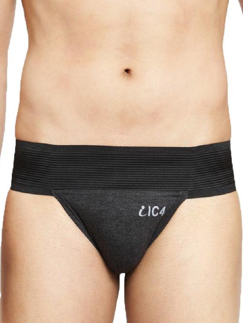charcoal cotton lycra hipster briefs - 20408986 - Very Small Image - 1