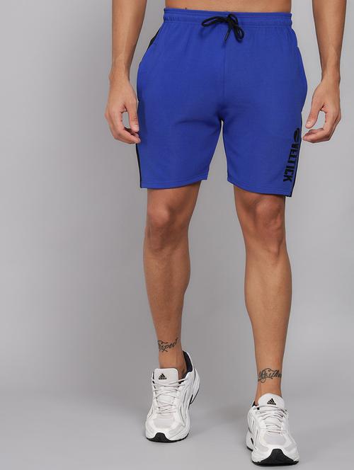 men mid rise typographic printed shorts - 20409237 - Very Small Image - 1