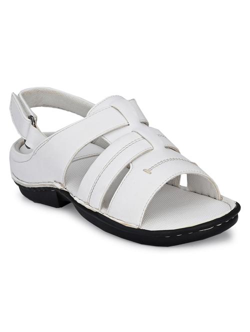 men solid back strap sandal - 20409756 - Very Small Image - 1