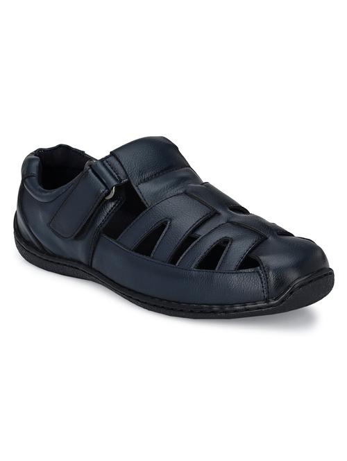 men solid back strap sandal - 20409758 - Very Small Image - 1