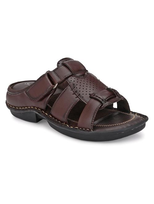 men solid slip on sandal - 20409779 - Very Small Image - 1