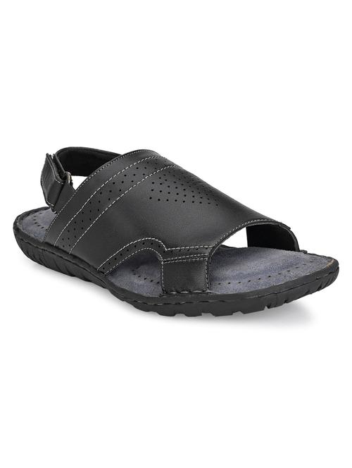 men solid back strap sandal - 20409867 - Very Small Image - 1