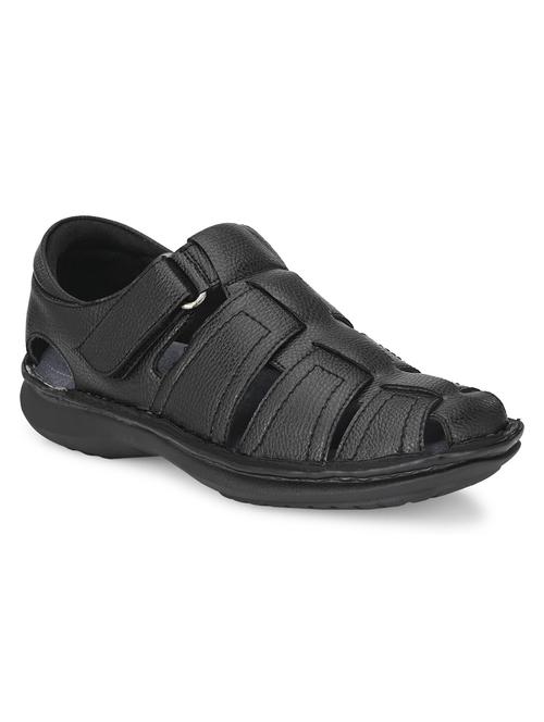 men solid back strap sandal - 20409893 - Very Small Image - 1