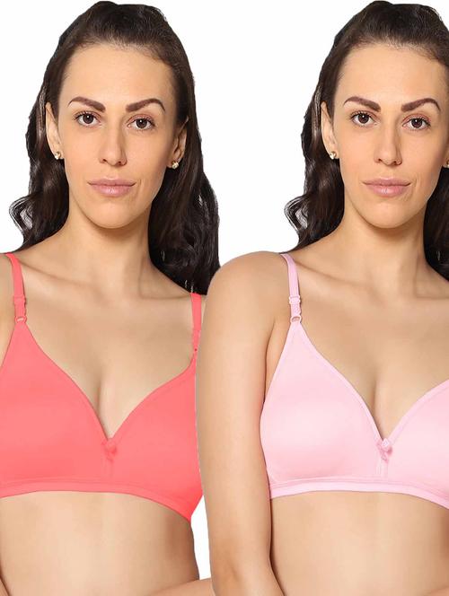 pack of 2 solid t-shirt bra - 20410594 - Very Small Image - 1