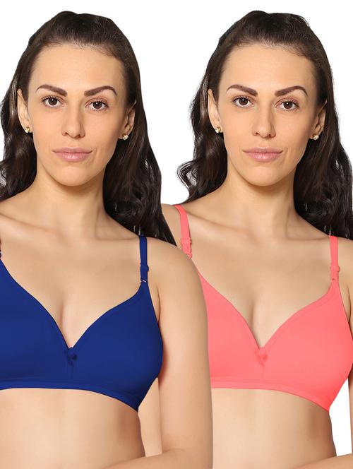 pack of 2 solid t-shirt bra - 20410622 - Very Small Image - 1