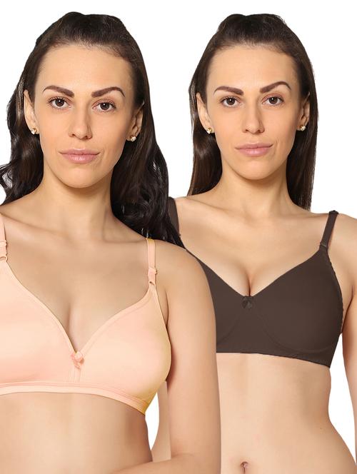 pack of 2 solid t-shirt bra - 20410633 - Very Small Image - 1