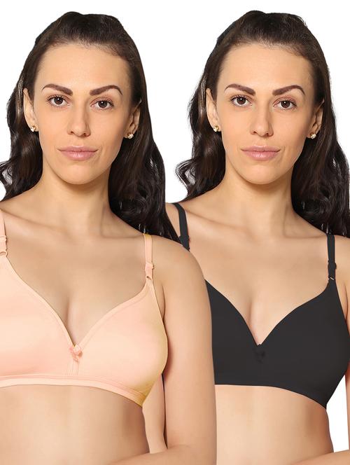 pack of 2 solid t-shirt bra - 20410639 - Very Small Image - 1