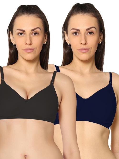 pack of 2 solid t-shirt bra - 20410696 - Very Small Image - 1
